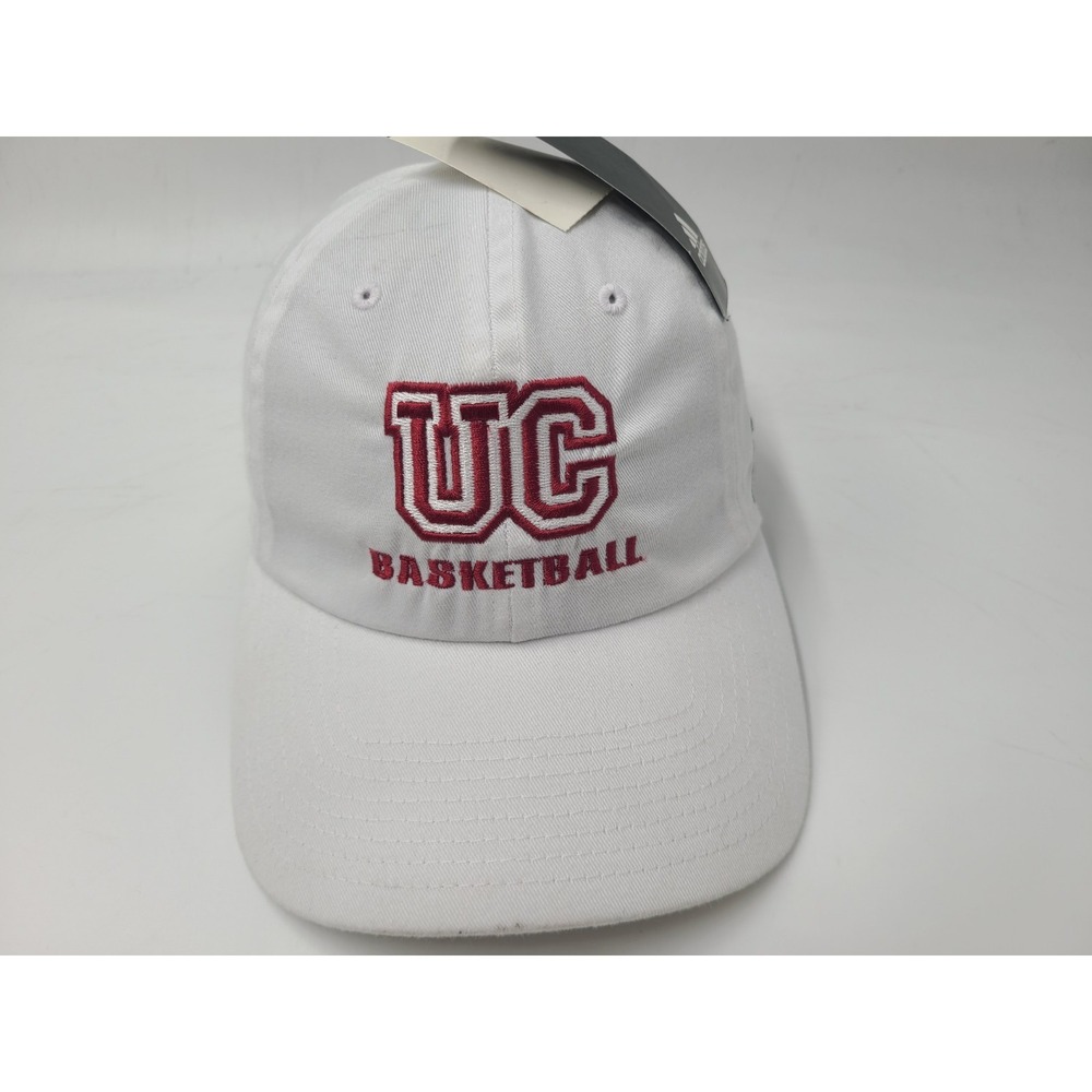 University of Chicago Maroons Basketball Adidas Strapback Hat Cap Men NCAA White